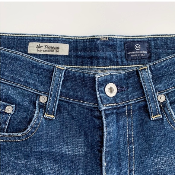 AG Adriano Goldschmied Soma Easy Straight Leg. Size 28 - Picture 4 of 6